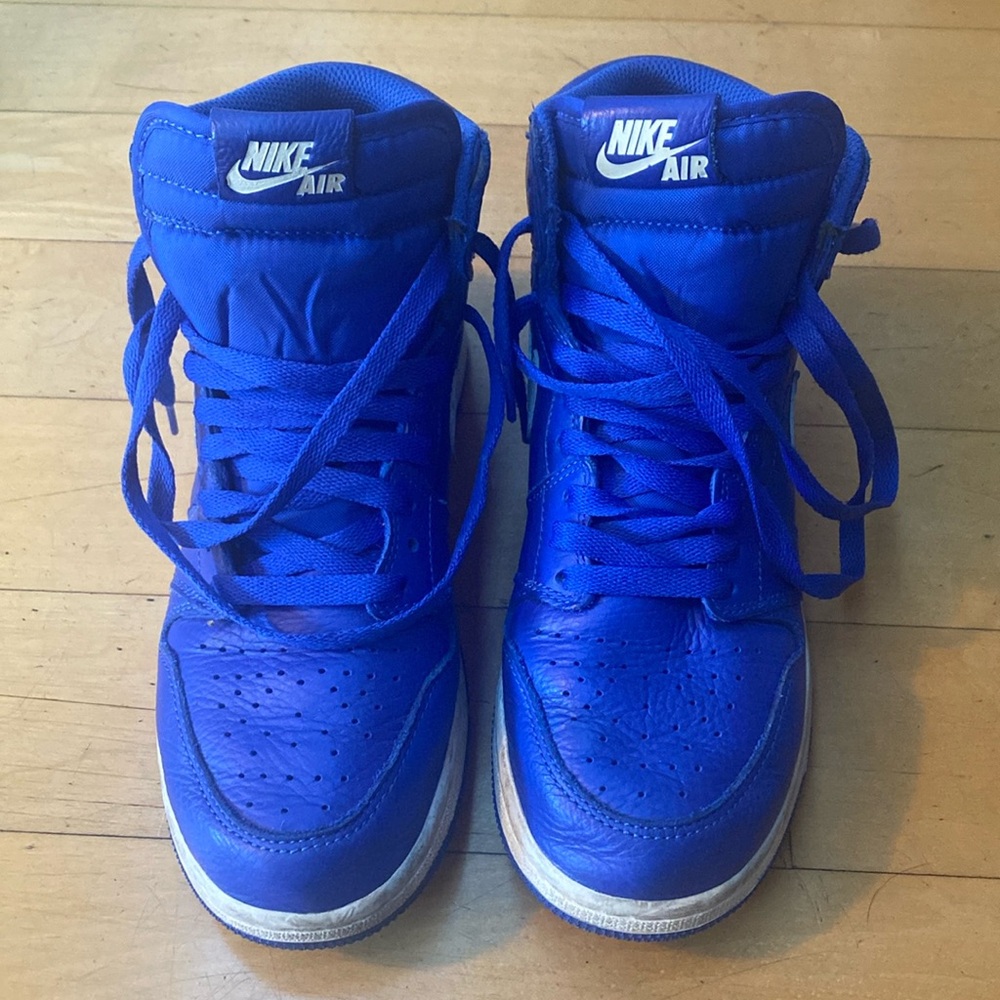 Blue, Nike Air Jordan, Used, size 6.5Y, 39 Euro, 6 UK